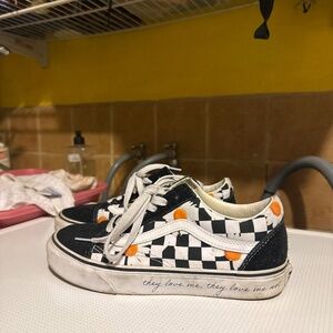 Vans with flowers